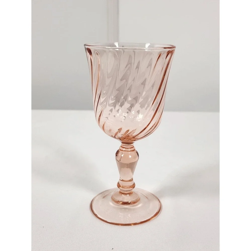 VTG Cristal D'Arques Durand Rosaline Pink 5 3/4